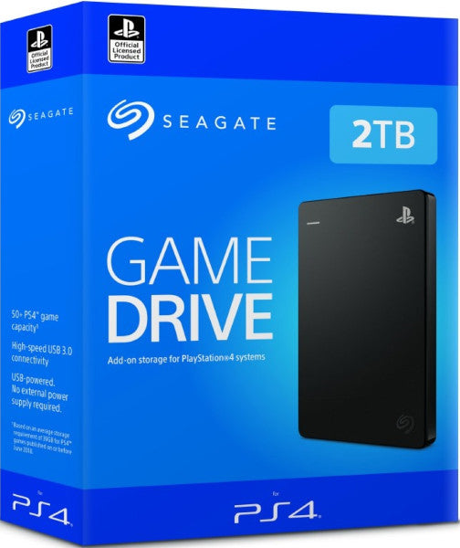 SEAGATE GAME DRIVE 2Tb BLACK (NEGRO)