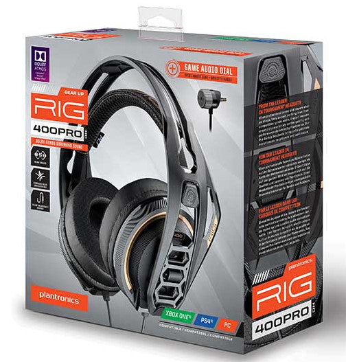 PLANTRONICS GAMING HEADSET RIG SERIE 400PRO (PS4/XBONE/PC)