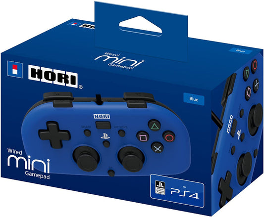 HORI WIRED MINI GAMEPAD BLUE (AZUL) OFICIAL