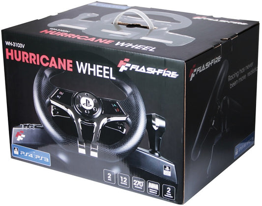 HURRICANE FLASHFIRE RACING WHEEL (PS4/PS3) OFICIAL