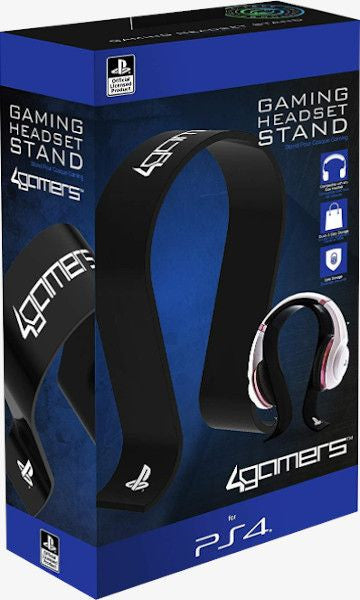 4GAMERS GAMING HEADSET STAND BLACK (NEGRO)(PS5/PS4)