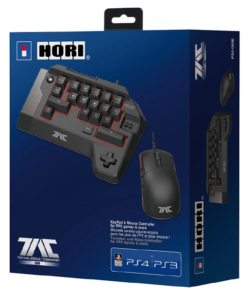 HORI T.A.C. FOUR KEYPAD & MOUSE CONTROLLER FOR FPS GAMES (PS4/PS3)