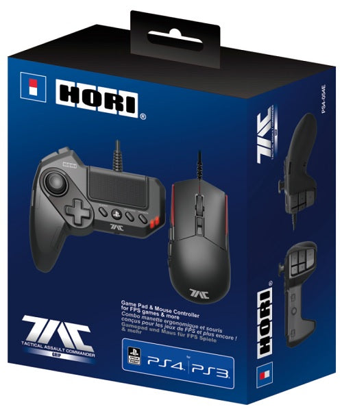 HORI T.A.C. GRIP GAME PAD & MOUSE CONTROLLER (PS4/PS3)