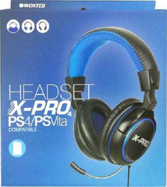 WOXTER HEADSET X-PRO 4 (PS4/PSVITA)