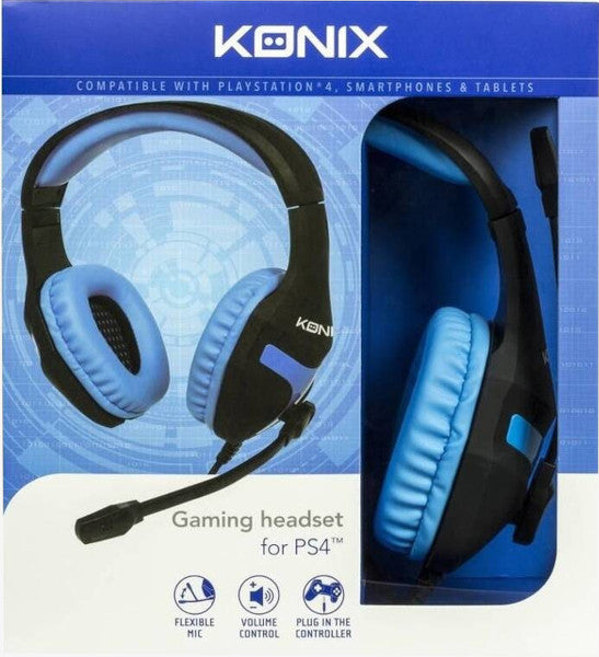 KONIX GAMING HEADSET BLUE (AZUL)