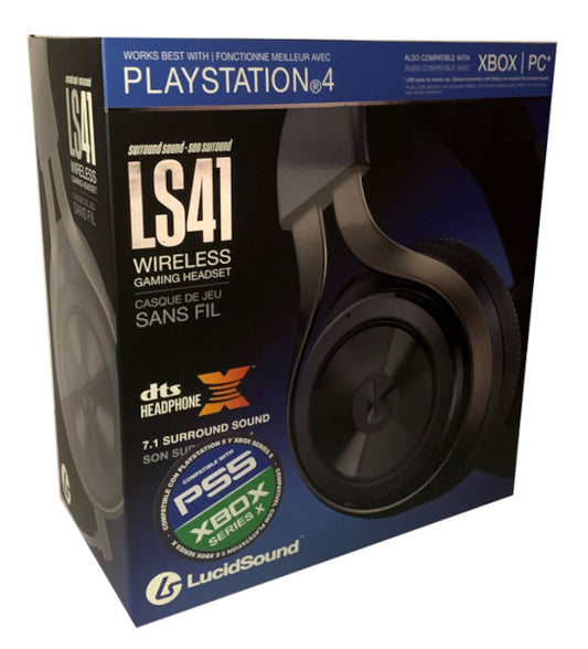 LUCIDSOUND LS41 WIRELESS GAMING HEADSET (PS5/XBOX/S/X//PC)