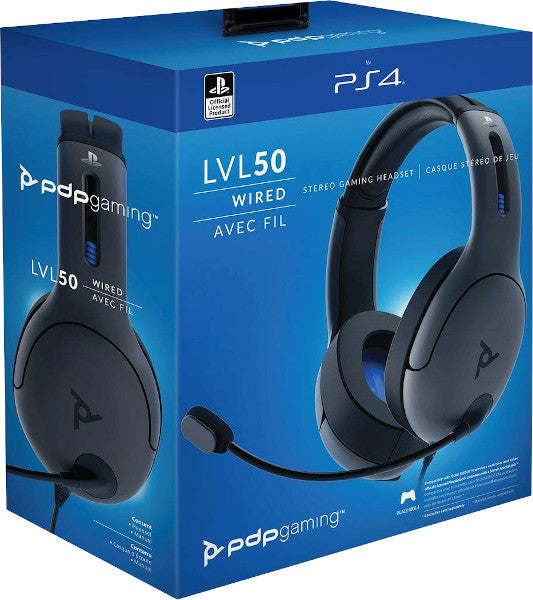 PDP AURICULARES LVL 50 WIRED NEGRO CAMO