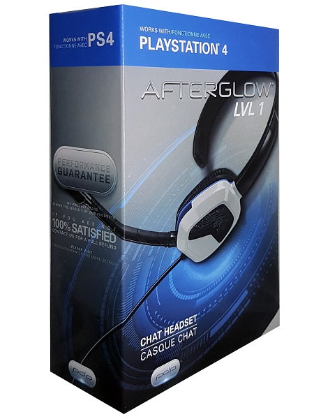 AFTERGLOW CHAT HEADSET LVL 1 BLANCO