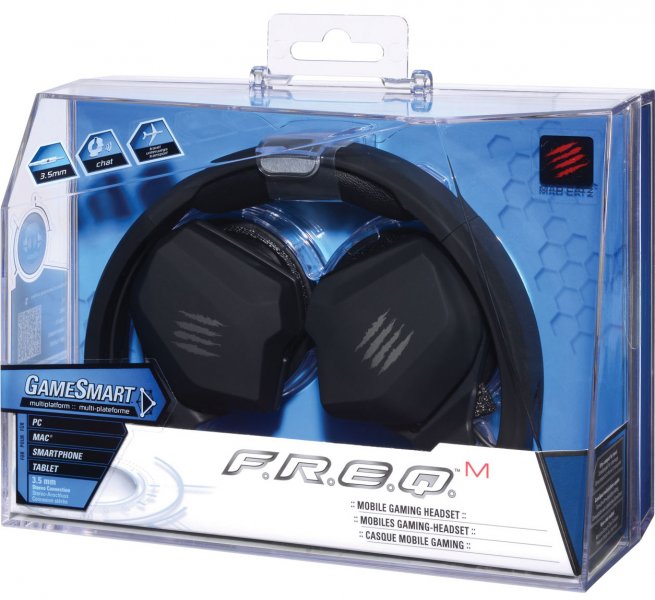 MAD CATZ F.R.E.Q MOBILE GAMING HEADSET NEGRO MATE (PS4/PC/MAC/MOB)