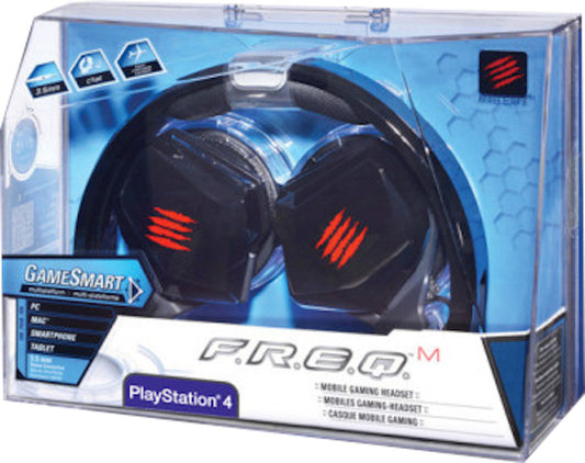 MAD CATZ F.R.E.Q MOBILE GAMING HEADSET NEGRO BRILLANTE (PS4/PC/MAC/MOB)