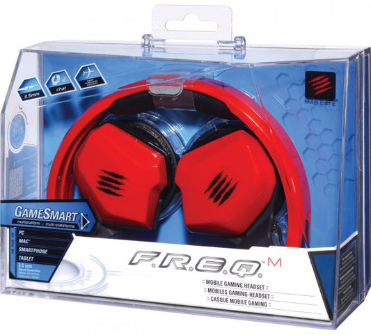 MAD CATZ F.R.E.Q MOBILE GAMING HEADSET ROJO (PS4/PC/MAC/MOB)