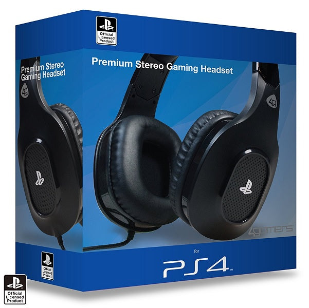 4GAMERS PREMIUM STEREO GAMING HEADSET (OFICIAL)