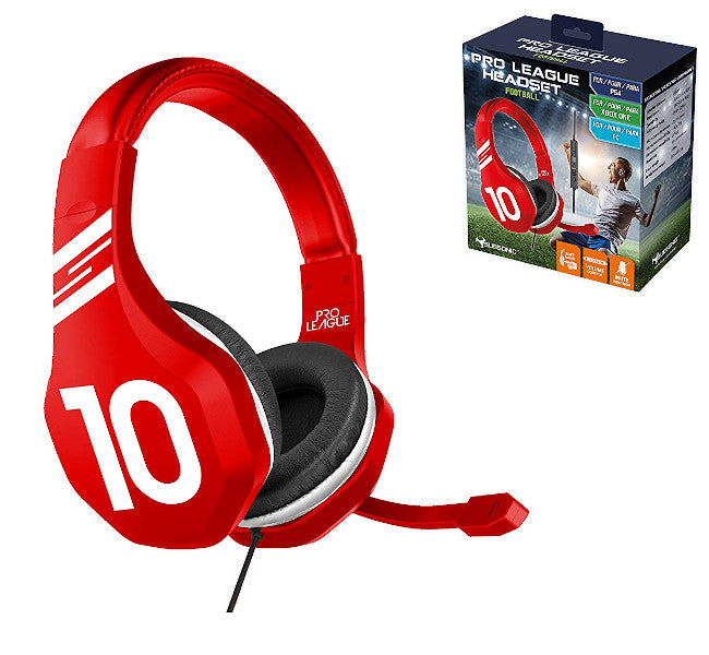 SUBSONIC PRO LEAGUE HEADSET FOOTBALL ROJO (RED) (PS4/XBOXONE/PC)