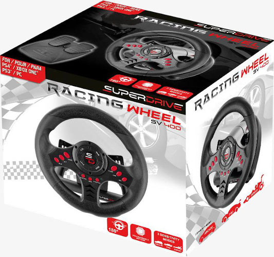 SUPERDRIVE RACING WHEEL SV 400 (PS5/XBOX X/XBONE/PS3/PC)