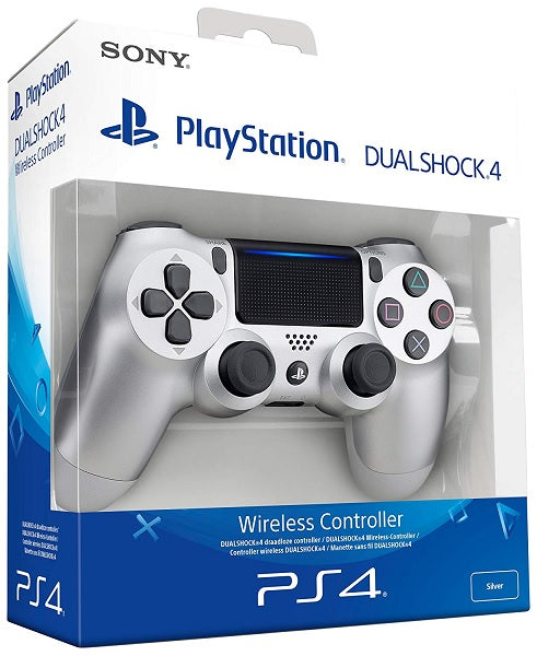 DUAL SHOCK 4 WIRELESS PLATA (SILVER) VERSION 2