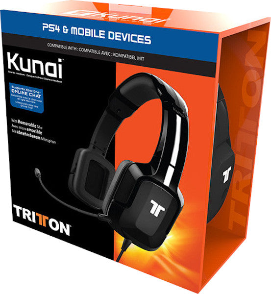 TRITTON KUNAI GAMING HEADSET BLACK (NEGRO) (PS4/XBOX/SWITCH/MOVIL)