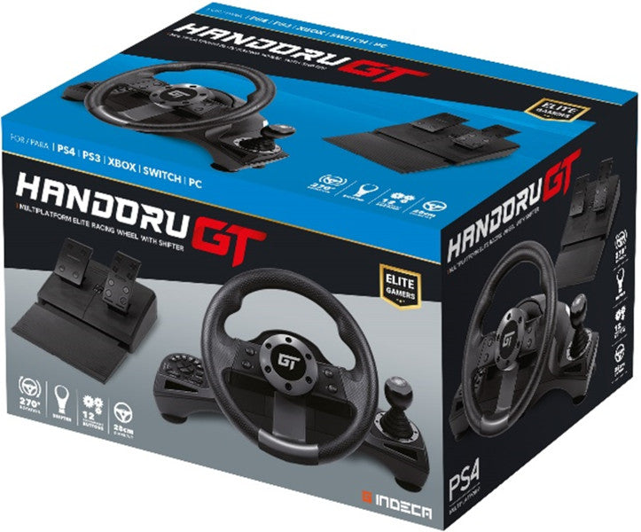 INDECA RACING WHEEL HANDORU GT (PS3/XBOX/SWITCH/PC)