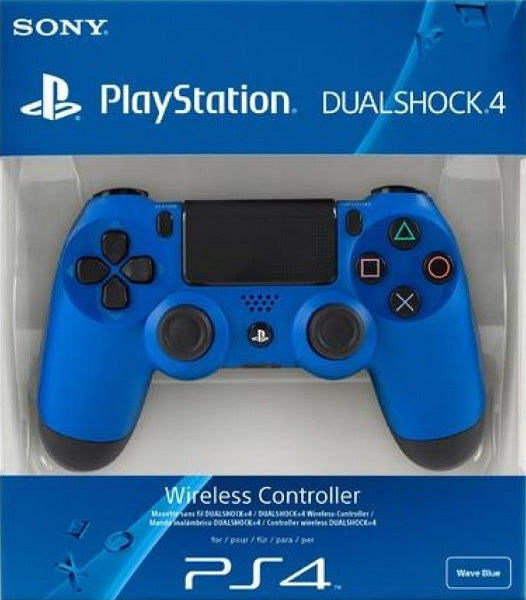 DUAL SHOCK 4 WIRELESS WAVE BLUE (AZUL) VERSION 2