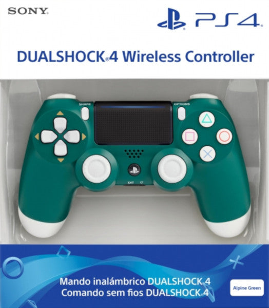 DUAL SHOCK 4 WIRELESS ALPINE GREEN VERSION 2