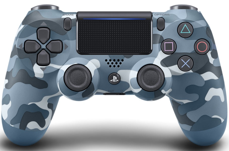 DUAL SHOCK 4 WIRELESS AZUL (BLUE) CAMOUFLAGE VERSION 2