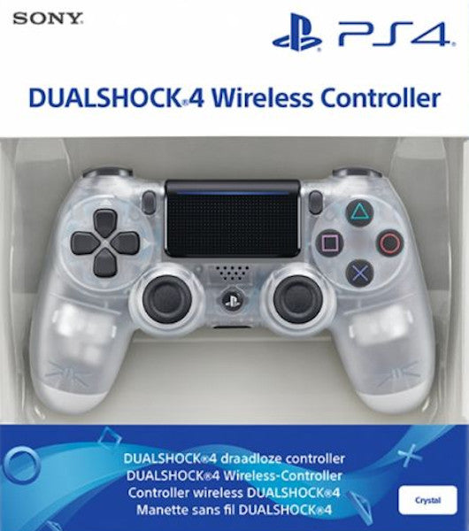 DUAL SHOCK 4 WIRELESS TRANSPARENTE CRYSTAL (VERSION 2)