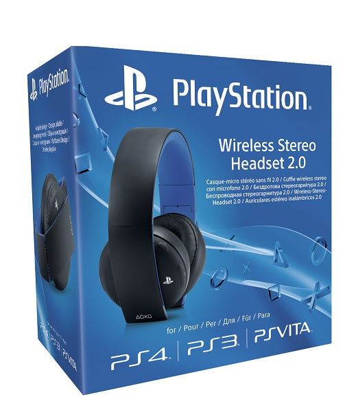 WIRELESS STEREO HEADSET 2.0 (SONY) PS4/PS3/PSVITA NEGRO