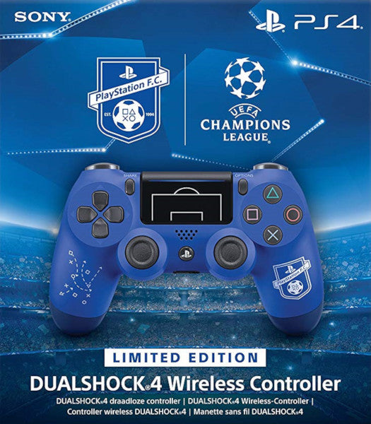 DUAL SHOCK 4 WIRELESS WAVE UEFA CHAMPIONS LEAGUE VERSION 2 LIMITED EDITION