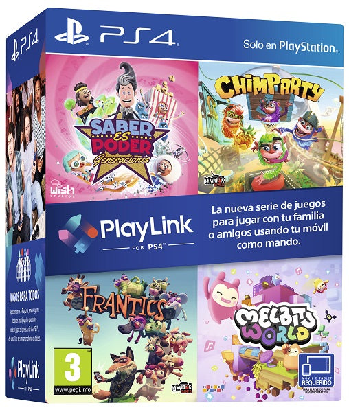 SABER ES PODER GENERACIONES + CHIMPARTY + FRANTICS + MELBITS WORLD (PLAYLINK)