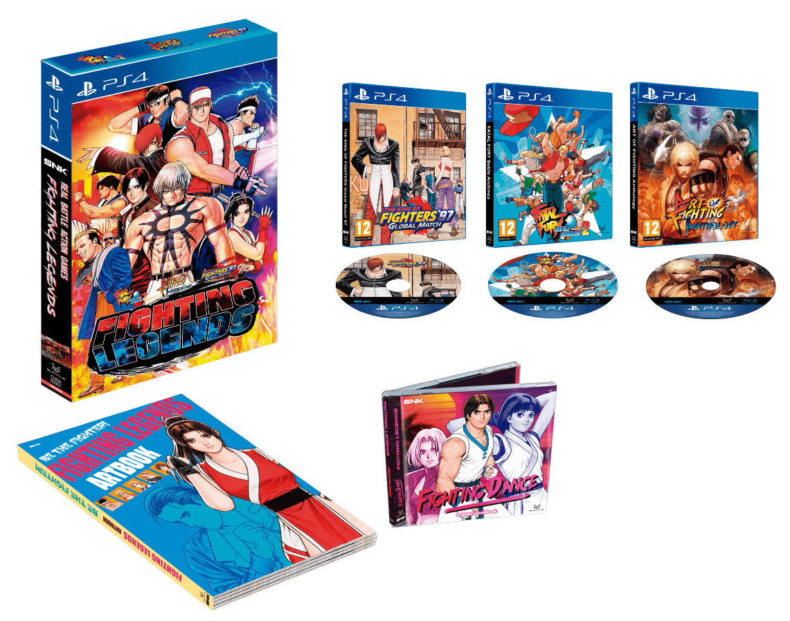 FIGHTING LEGENDS (FIGHTERS 97 + FATAL FURY + ART FIGHTING) EDICION COLECCIONISTA