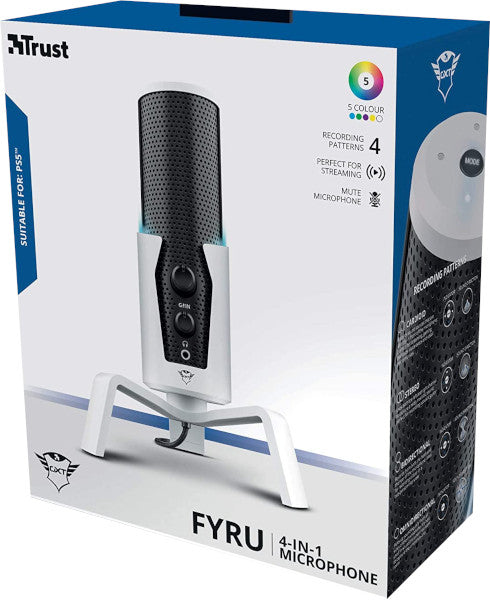 TRUST FYRU 4IN1 STREAMING MICROPHONE GXT258W (PS4/PC)