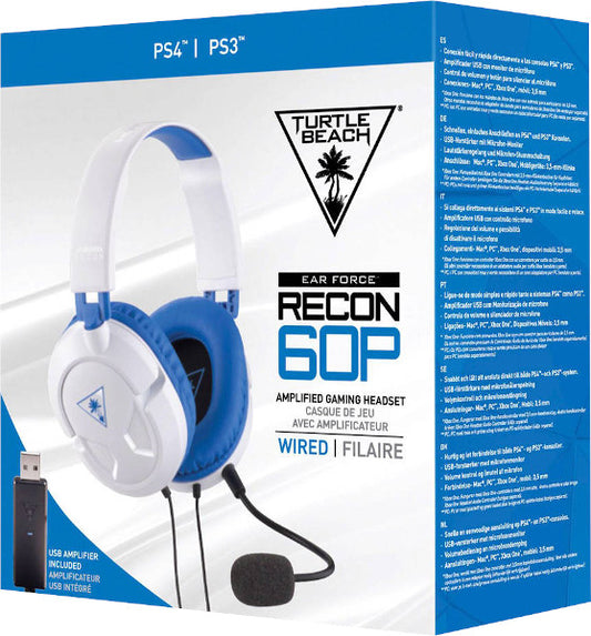 TURTLE BEACH WIRED GAMING HEADSET RECON 60P WHITE (BLANCO) (PS5/PS4)