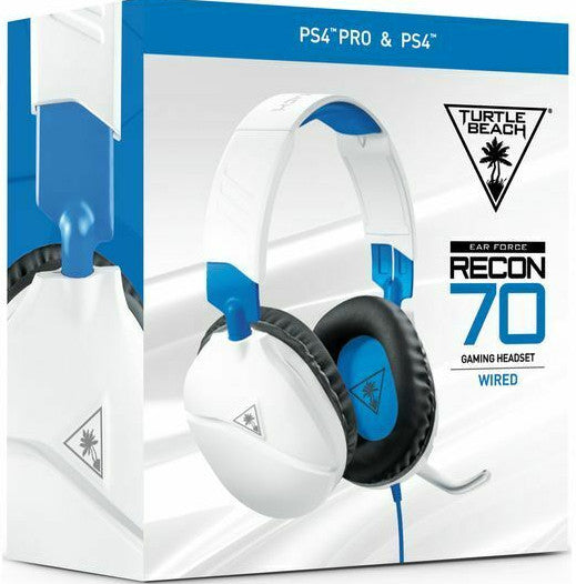 TURTLE BEACH WIRED GAMING HEADSET RECON 70 WHITE (BLANCO) (PS5/PS4)