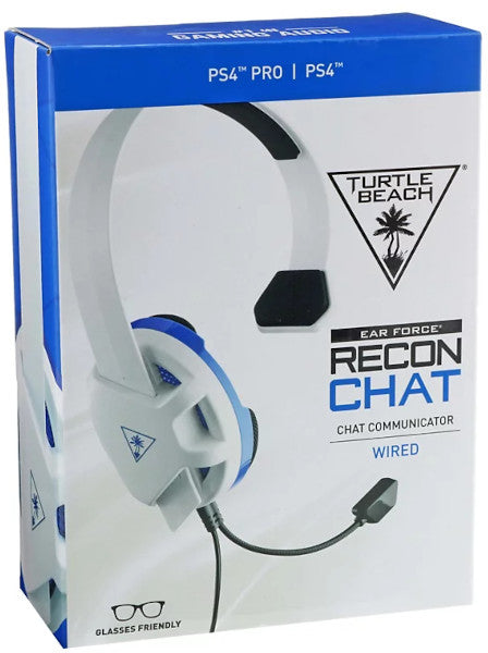 TURTLE BEACH CHAT HEADSET RECON WHITE (BLANCO) (PS5/PS4)