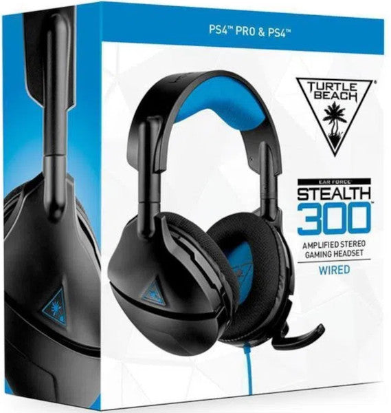 TURTLE BEACH WIRED GAMING HEADSET STEALTH 300 BLACK (NEGRO) (PS5/PS4)