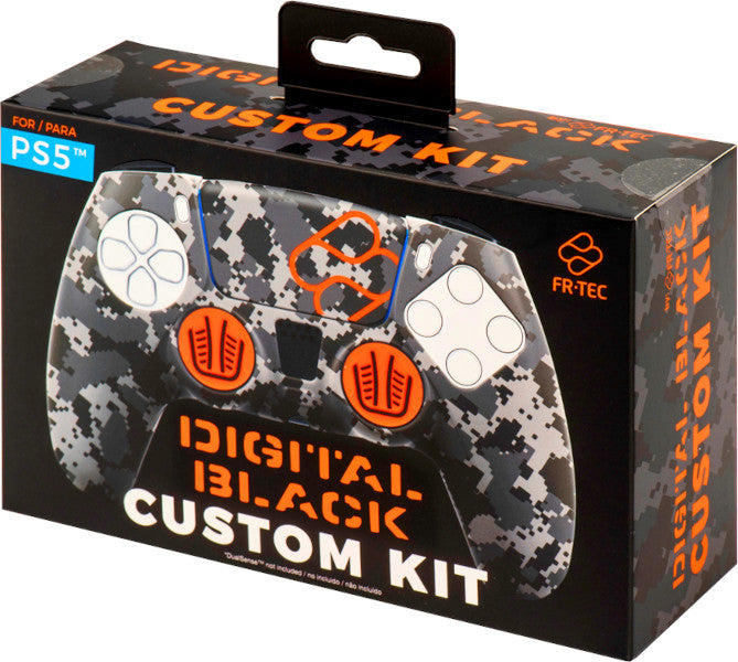 FR-TEC CUSTOM KIT DIGITAL BLACK (FUNDA SILICONA/GRIPS/TOUCH PAD)