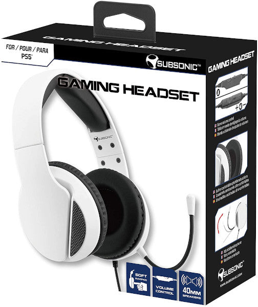 SUBSONIC GAMING HEADSET (PS5/XBX/PS4/XBONE/SWITCH/PC)