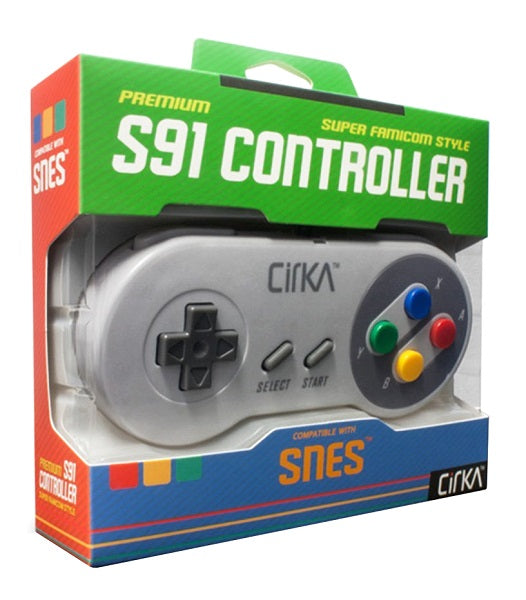 MANDO CONTROLLER SNES S91 (COMPATIBLE CON RETRON 2/3/5)