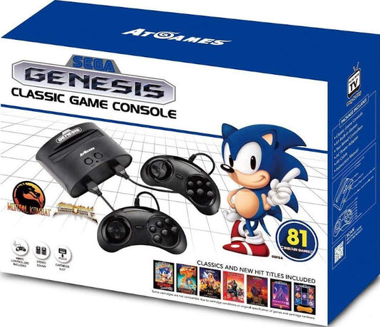 SEGA MEGA DRIVE CLASSIC GAME CONSOLE (81 JUEGOS)