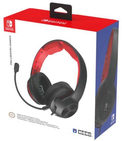 HORI GAMING HEADSET PRO BLACK (NEGRO) (LITE/OLED)