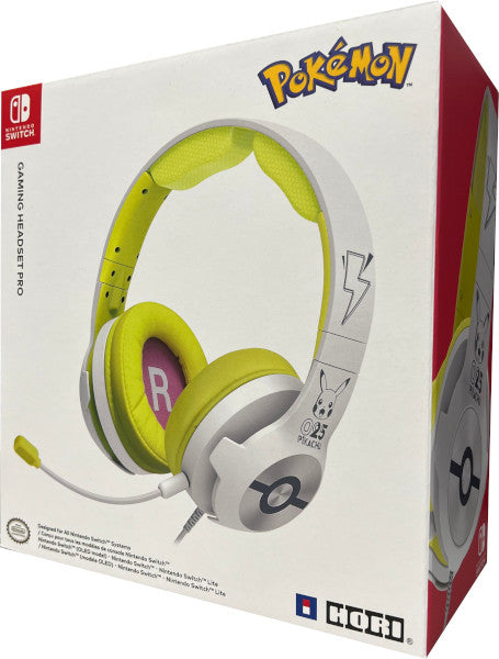 HORI GAMING HEADSET PRO EDICION PIKACHU - POP (LITE/OLED)