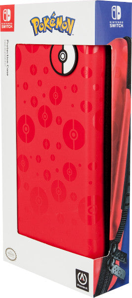 POWER A PROTECTION CASE RED POKEMON POKEBALL