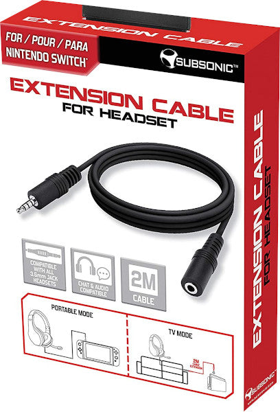 SUBSONIC EXTENSION CABLE FOR HEADSET