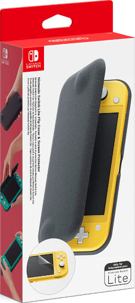 NINTENDO SWITCH LITE FLIP COVER & SCREEN PROTECTOR (FUNDA + PROTECTOR PANTALLA)