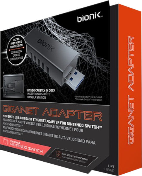 BIONIK GIGANET ADAPTER ADAPTADOR DE USB 3.0 A ETHERNET