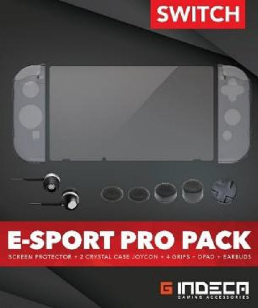 ACTION PRO PACK (SCREEN PROTECTOR+2X JOY-CON SILICONE+4X GRIPS+ EARBUDS)