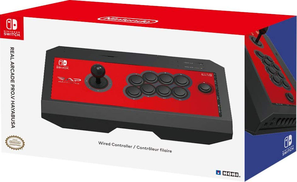 HORI REAL ARCADE PRO.N HAYABUSA WIRED CONTROLLER (SWITCH/PC)