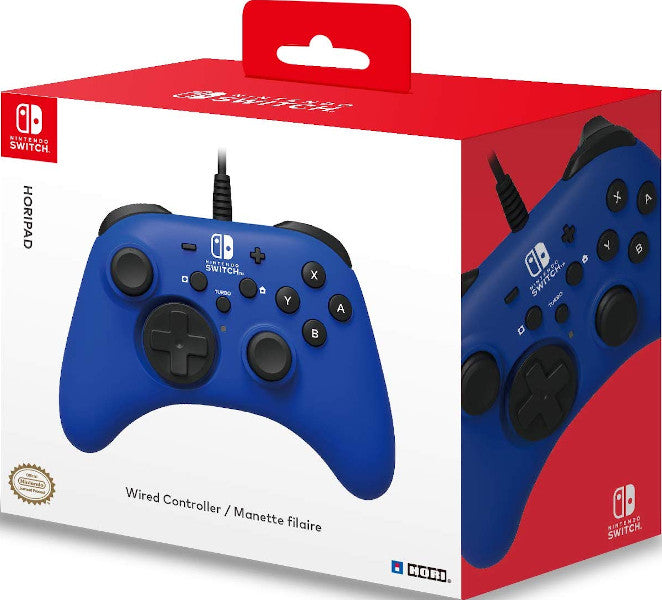 HORI WIRED HORIPAD CONTROLLER AZUL