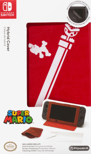 POWER A HYBRID COVER SUPER MARIO (INCLUYE SCREEN PROTECTOR)