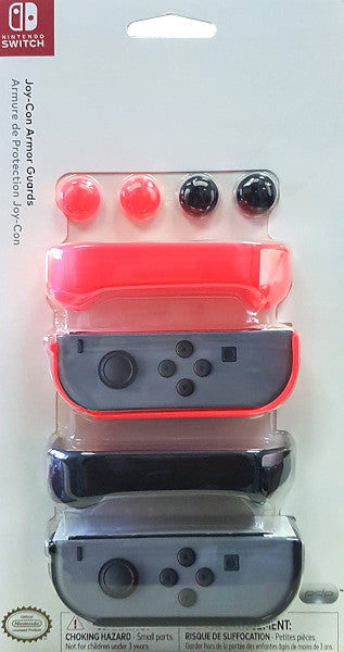 JOYCON ARMOR GUARDS ROJA + NEGRA