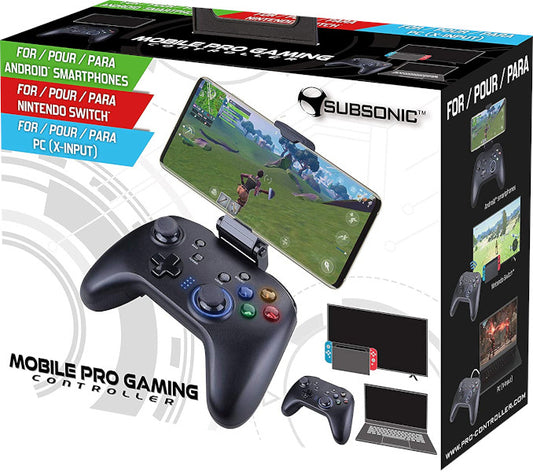 SUBSONIC MOBILE PRO GAMING CONTROLLER (SWITCH/PC)